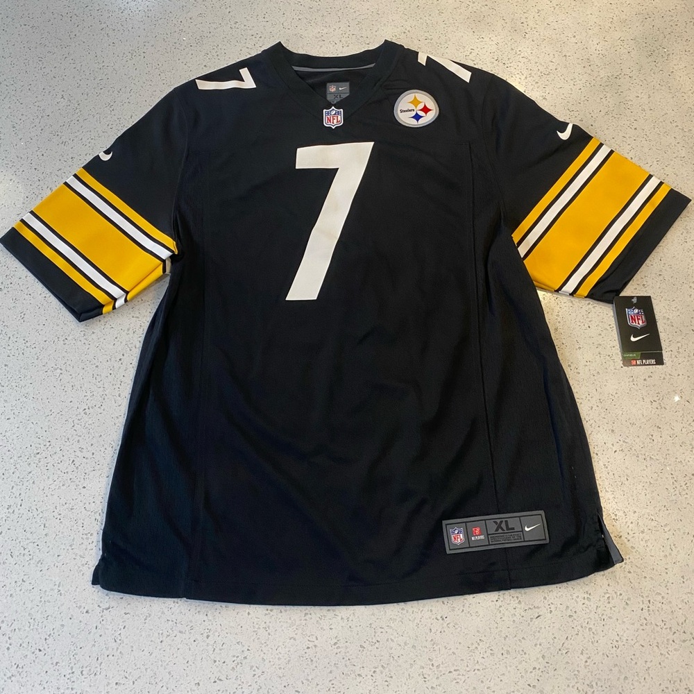 Nike NFL Pittsburgh Steelers #7 Men’s XL NewAuthentic Jersey Ben Roethlisberger